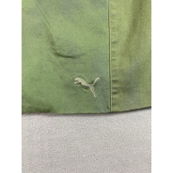 Vintage Puma Blazer Mens XL Army Green Two Tone Gorpcore Coat Jacket NWT - Picture 5 of 16